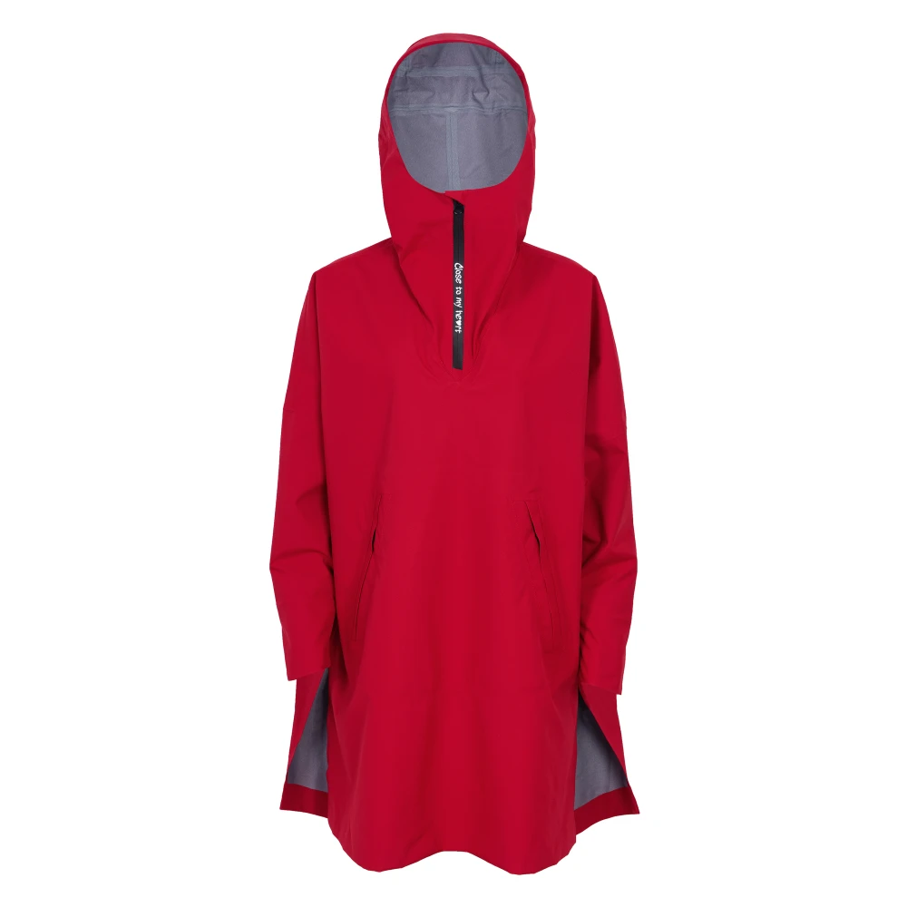 Rain Poncho med reflekterende logo