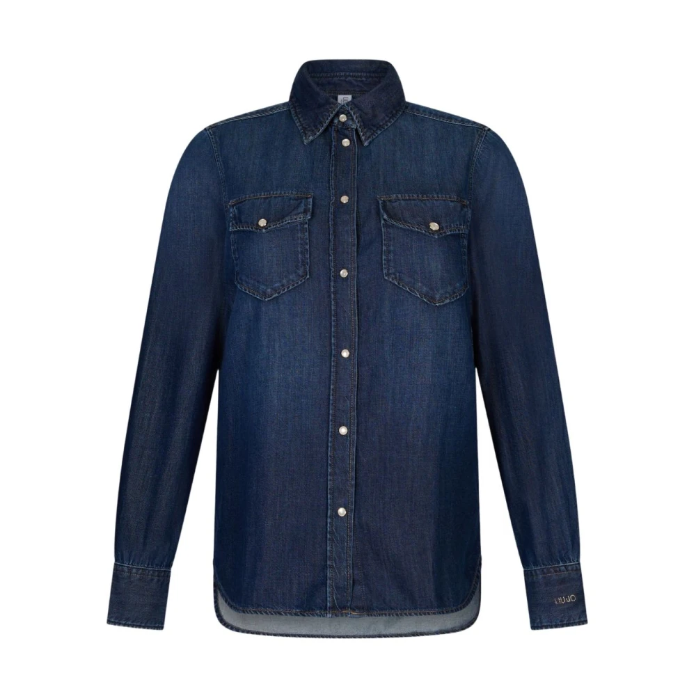 Blouses & Shirts > Denim Shirts - - Liu Jo - Modalova