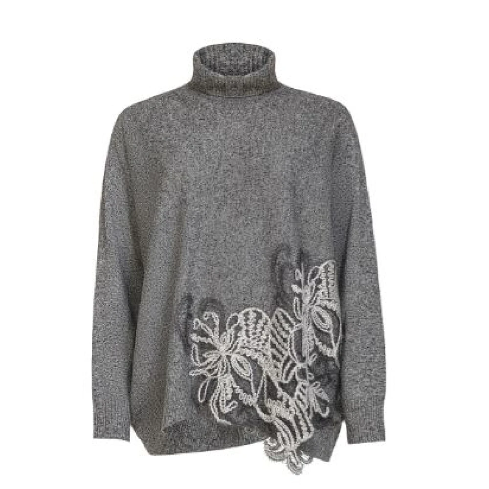 D.Exterior Stijlvolle Sweaters Collectie Gray Dames
