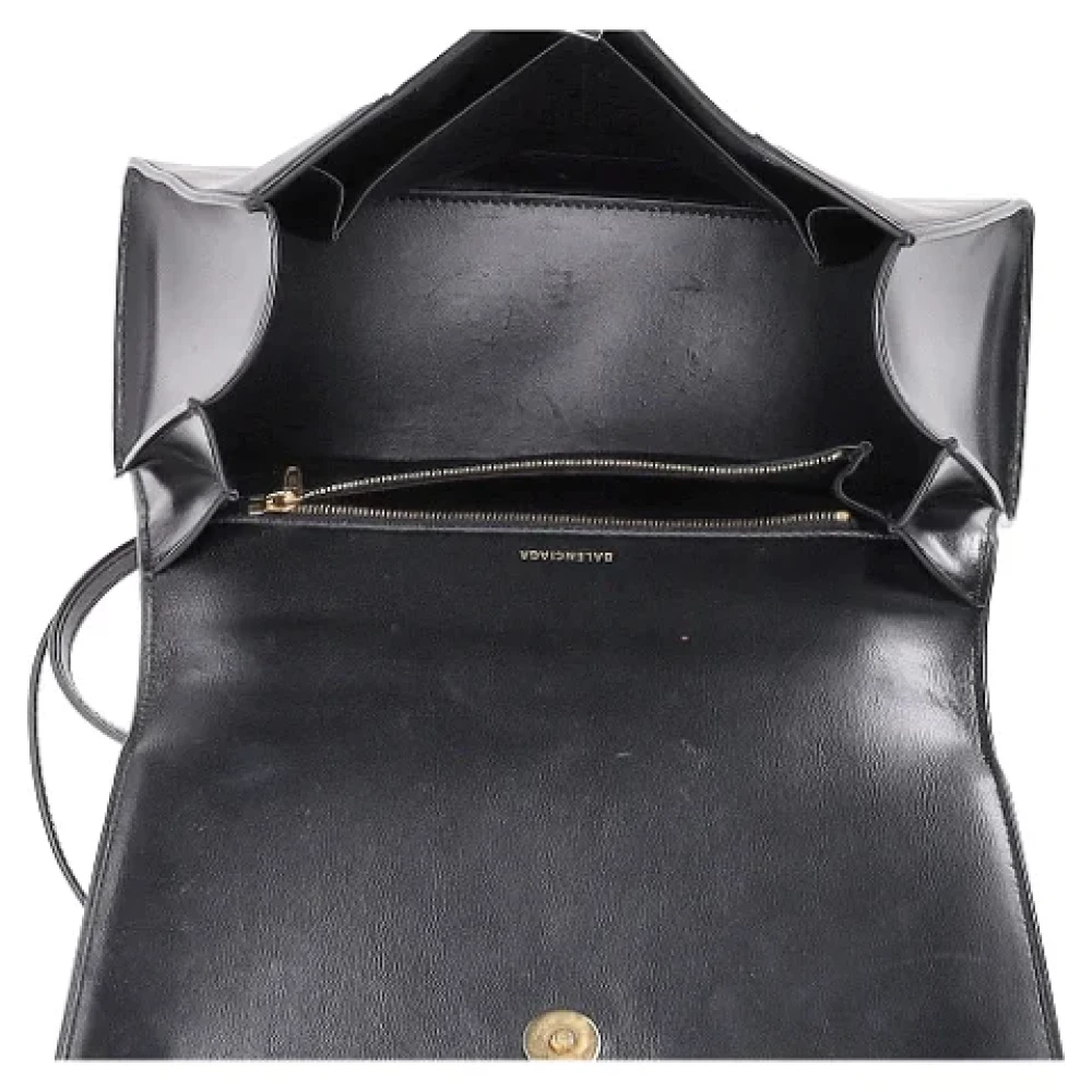 Balenciaga Vintage Pre-owned Leather handbags Black Dames