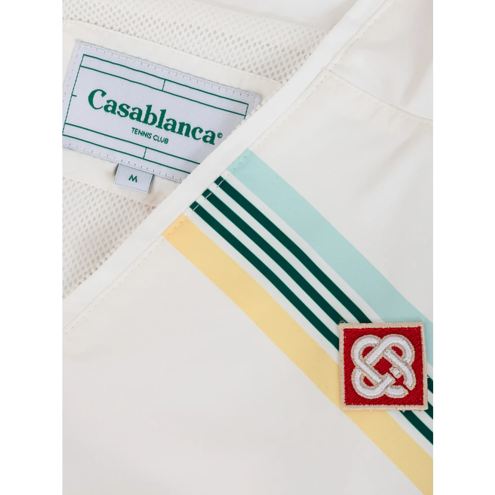 Casablanca Witte jas met logopatch White Dames