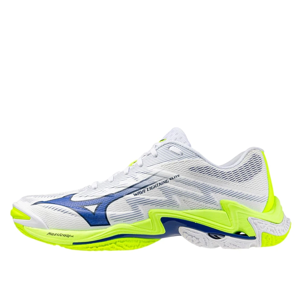 Mizuno White Trainers, Male, 11 Uk, Wave Lightning Elite