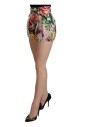 floral-high-waist-shorts