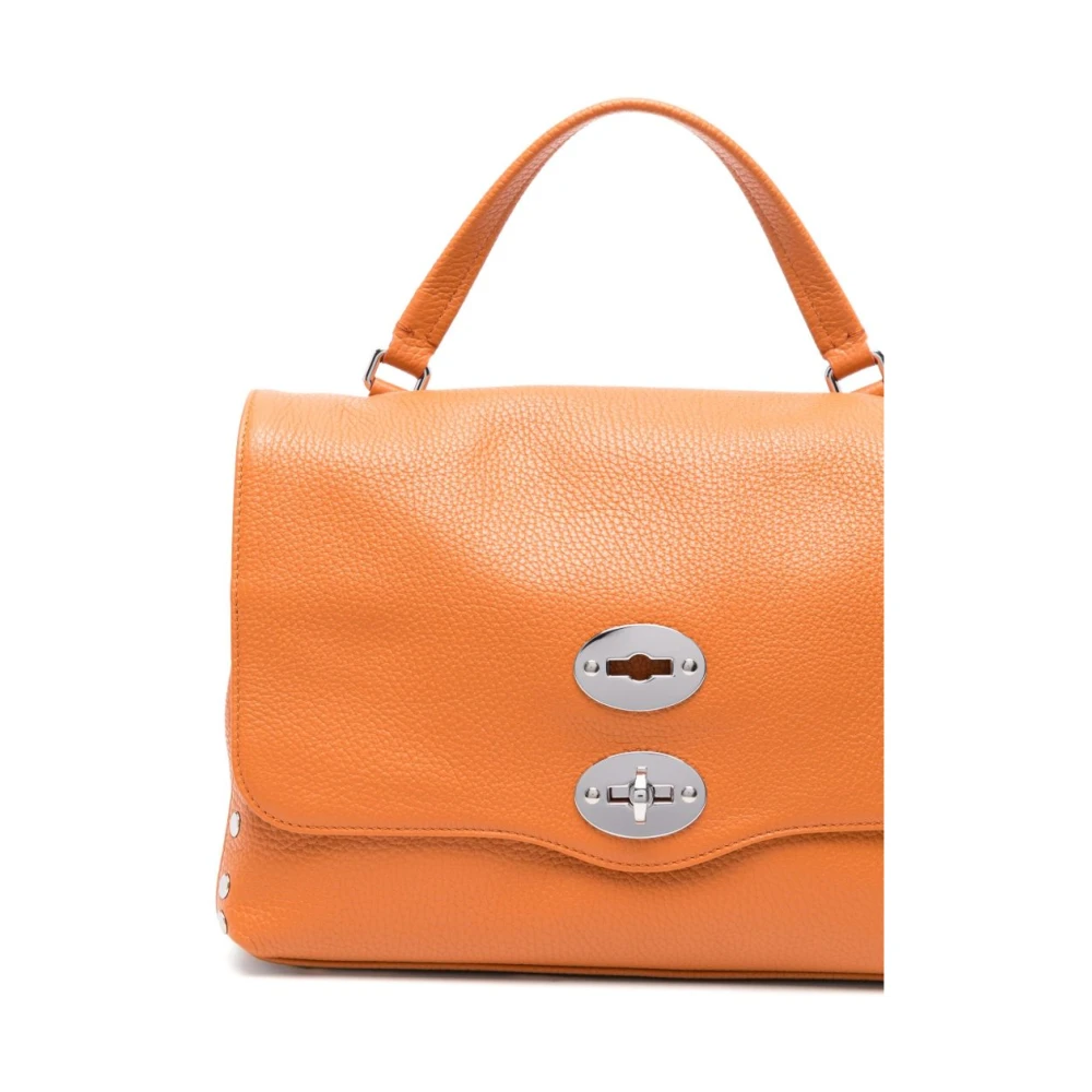 Zanellato Oranje Draaisluiting Handtas Orange Dames