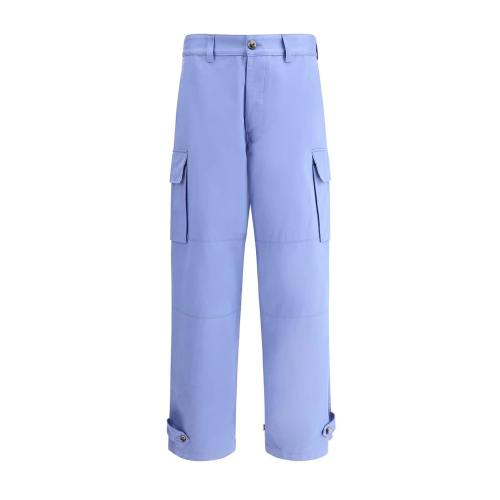 Marni Verstelbare Cargo Broek met Meerdere Zakken Blue Heren