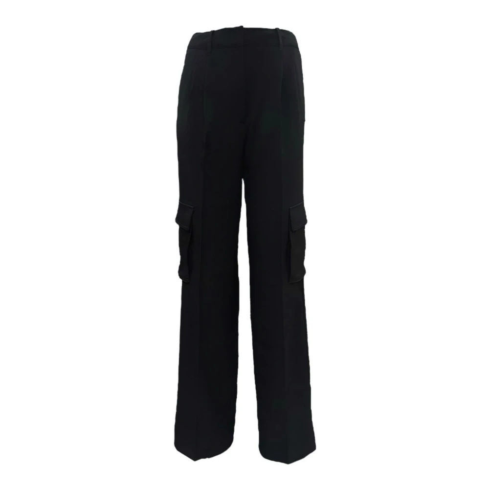 Guess Donna Nero - Pantaloni Slim Fit Neri - Trousers - M