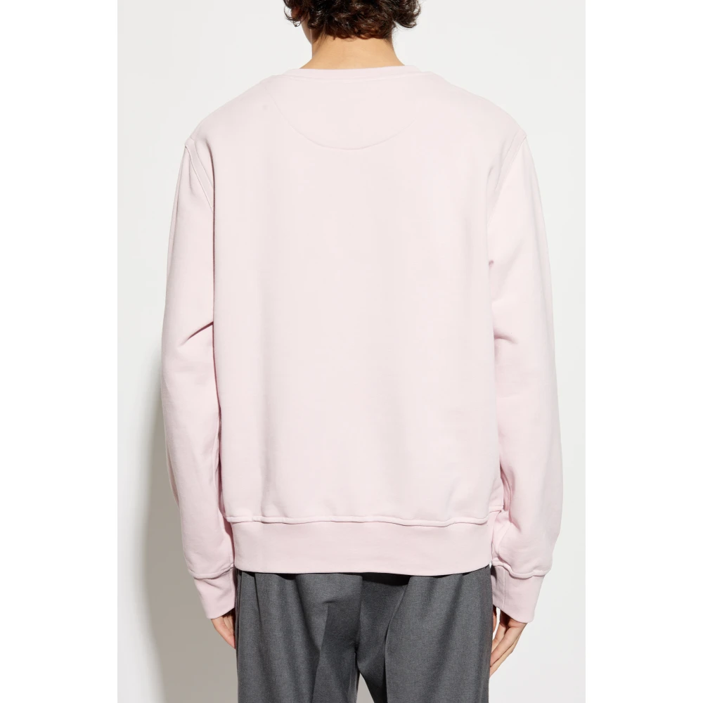 ETRO Katoenen sweatshirt met geborduurd logo Pink Heren