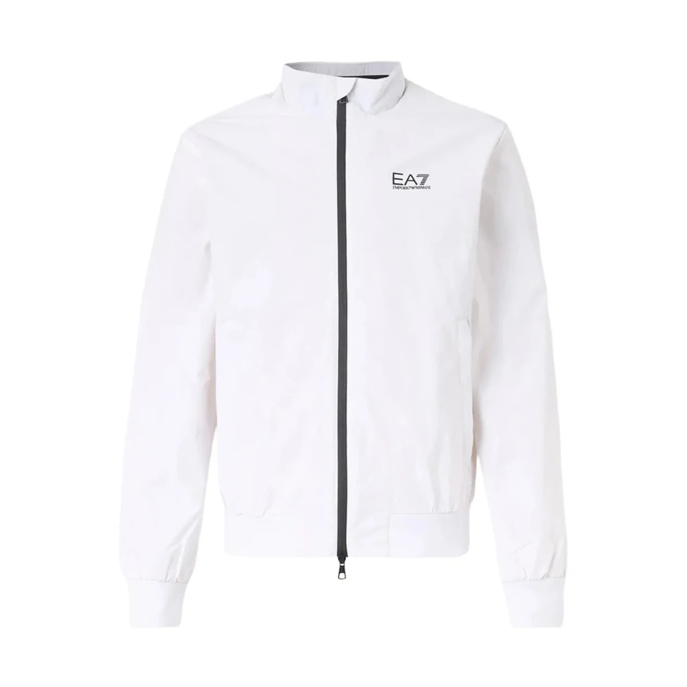 Emporio Armani Ea7 Homme Blanc - Sweatshirts & Hoodies > Zip-Throughs