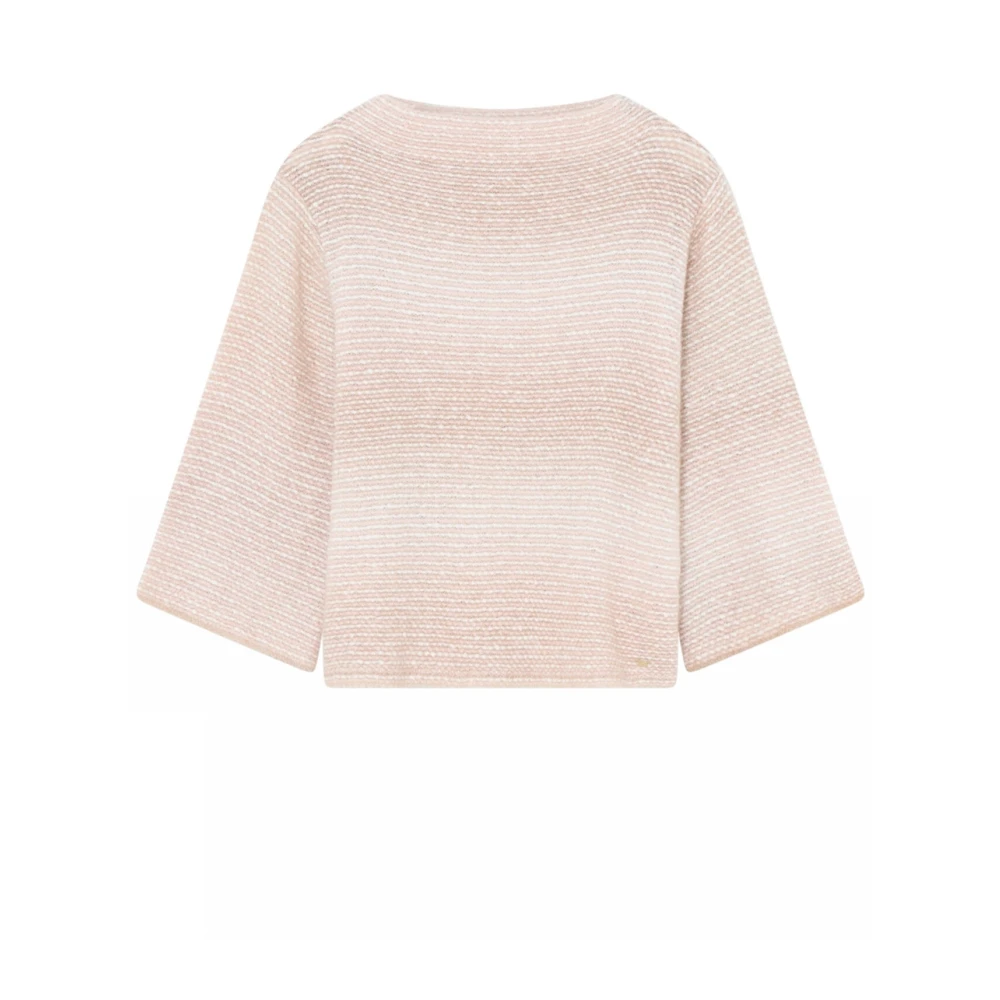 Gustav Zachte en Luxe Turtle Gebreide Trui Beige Dames