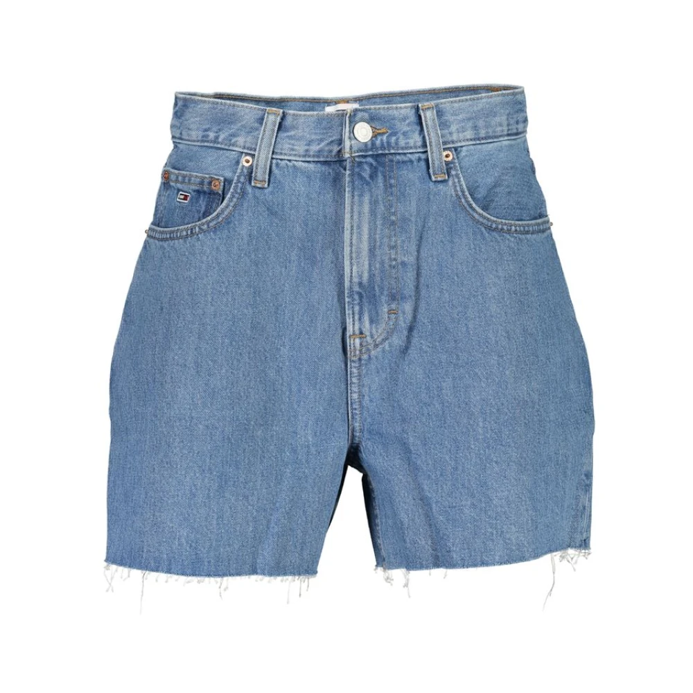 Tommy Hilfiger Women's Blue Denim Shorts
