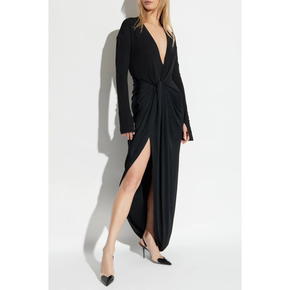 Victoria Beckham Jurk met lange mouwen Black Dames