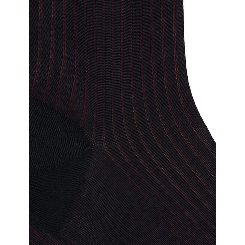 Gallo Korte blauwe katoenen herensokken Multicolor Heren