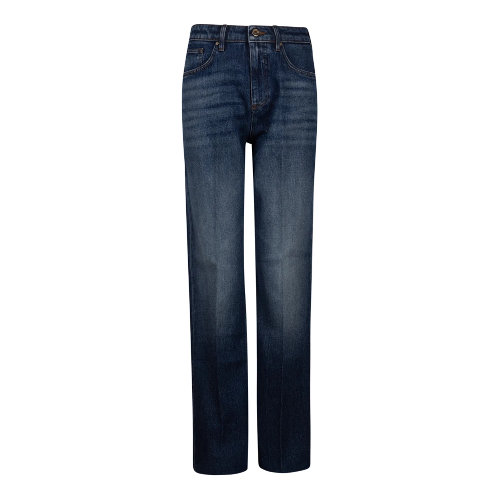 Don The Fuller Donkerblauwe Wassing Dames Jeans Blue Dames