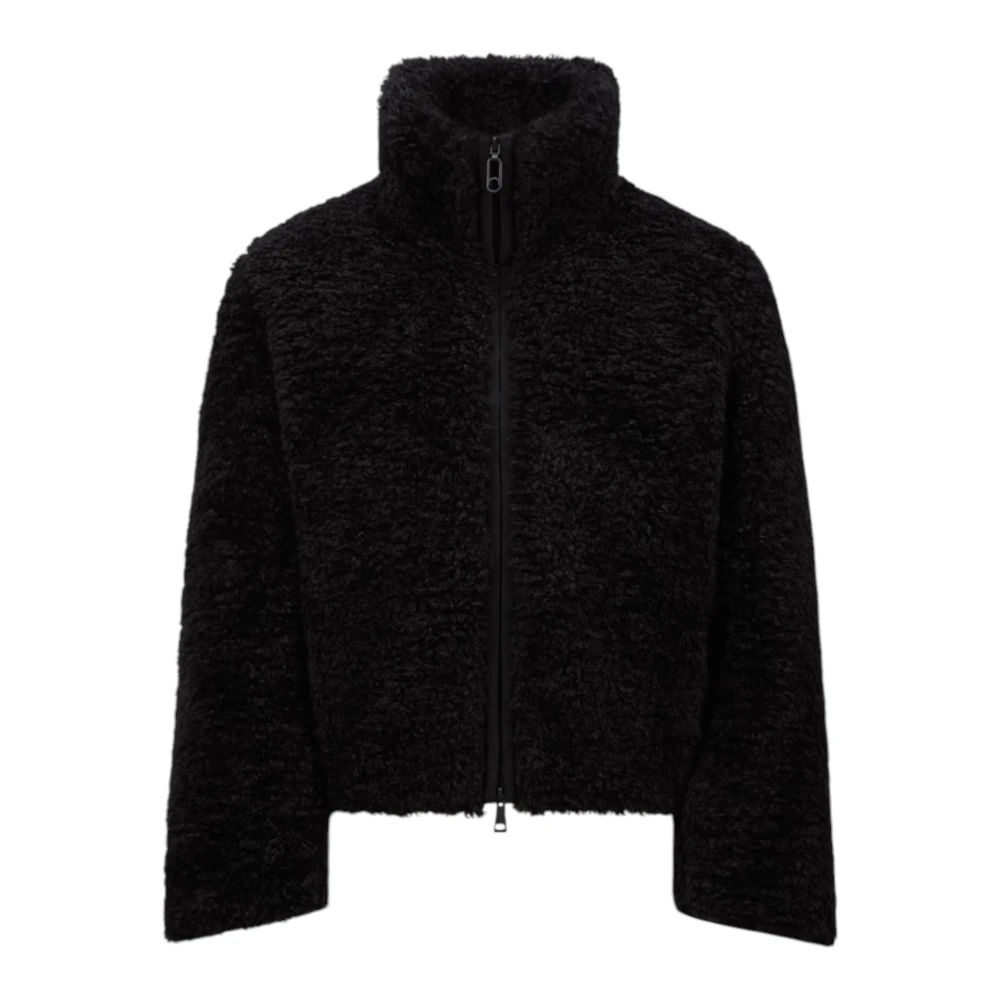Moncler Korte donsjas die warmte en zachtheid omhult Black Dames