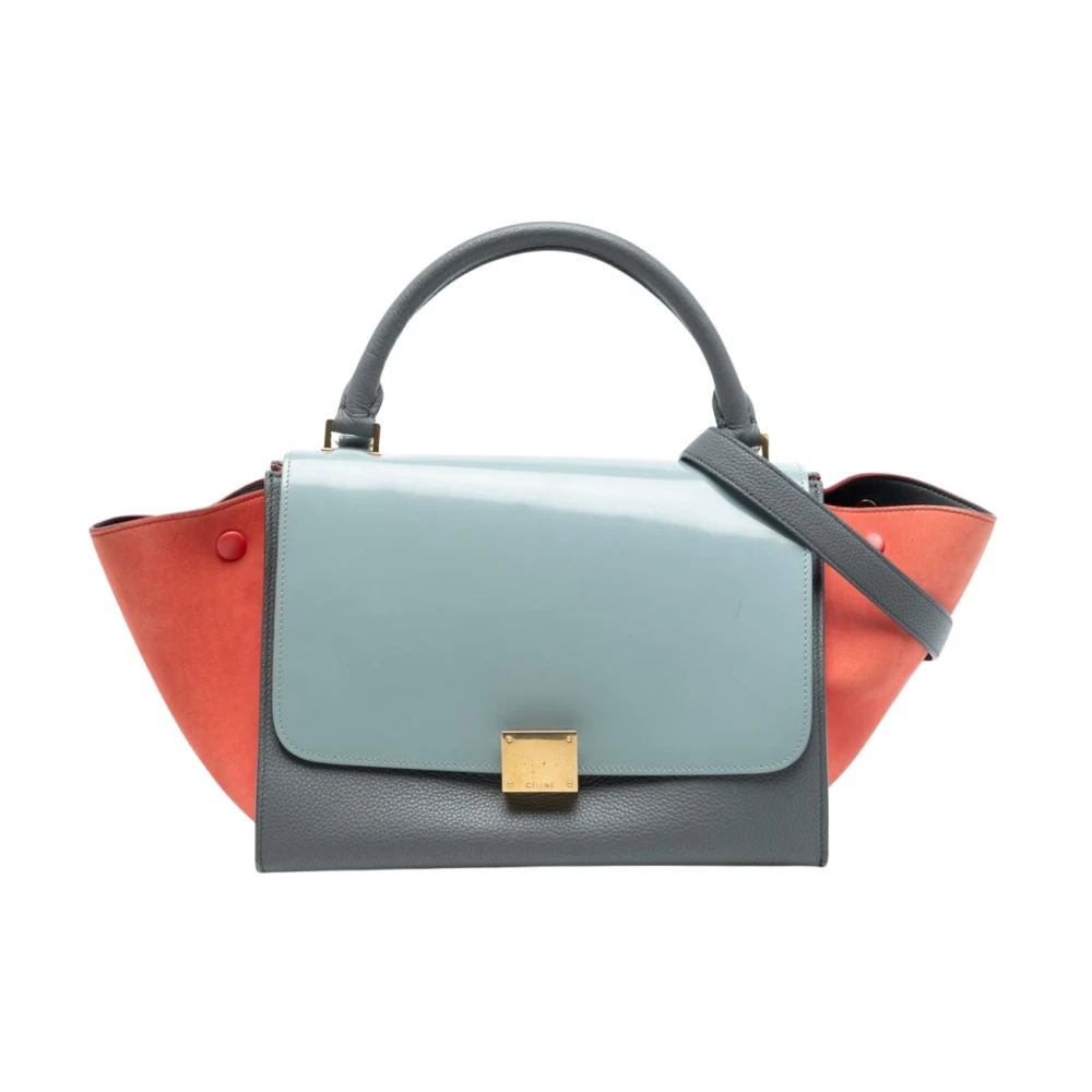 Celine Vintage Women's Pre-Owned Structured Satchel Handbag
