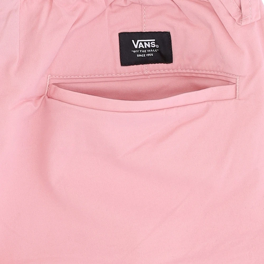 Vans Relaxte elastische korte herenshorts Pink Heren