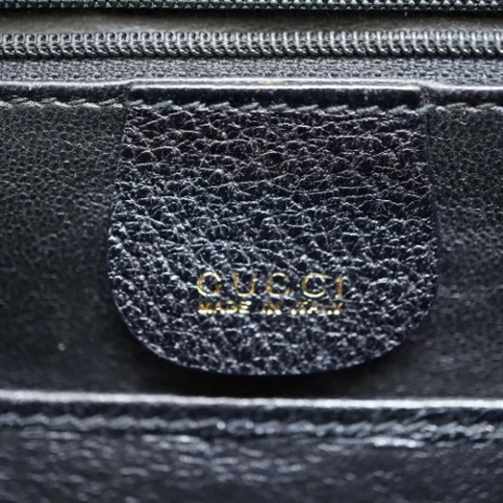 Gucci Vintage Pre-owned Fabric gucci-bags Black Dames
