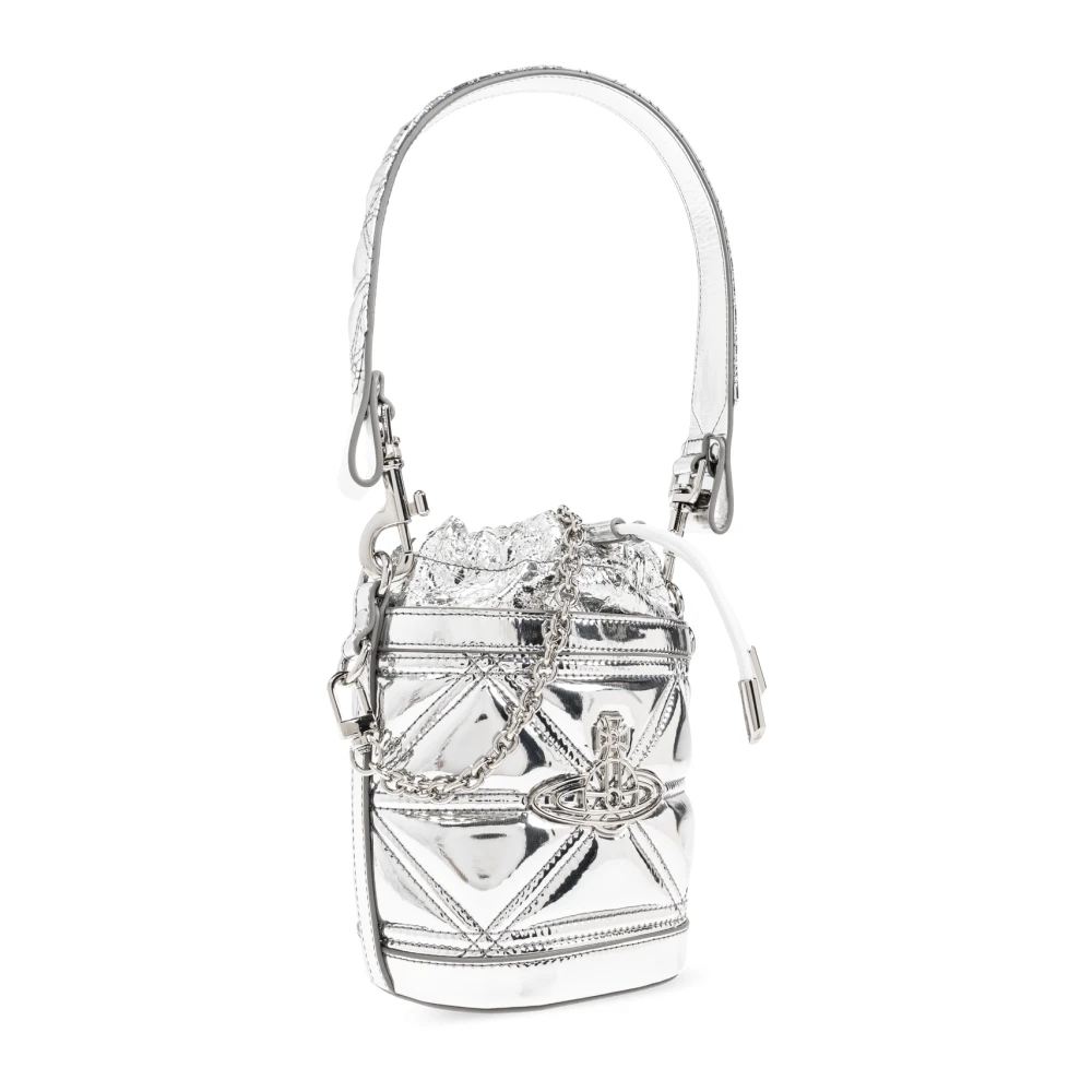 Vivienne Westwood Tas Kitty Klein type Gray Dames