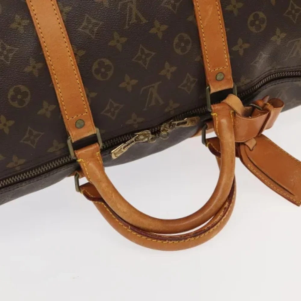 Louis Vuitton Vintage Pre-owned Canvas travel-bags Brown Dames