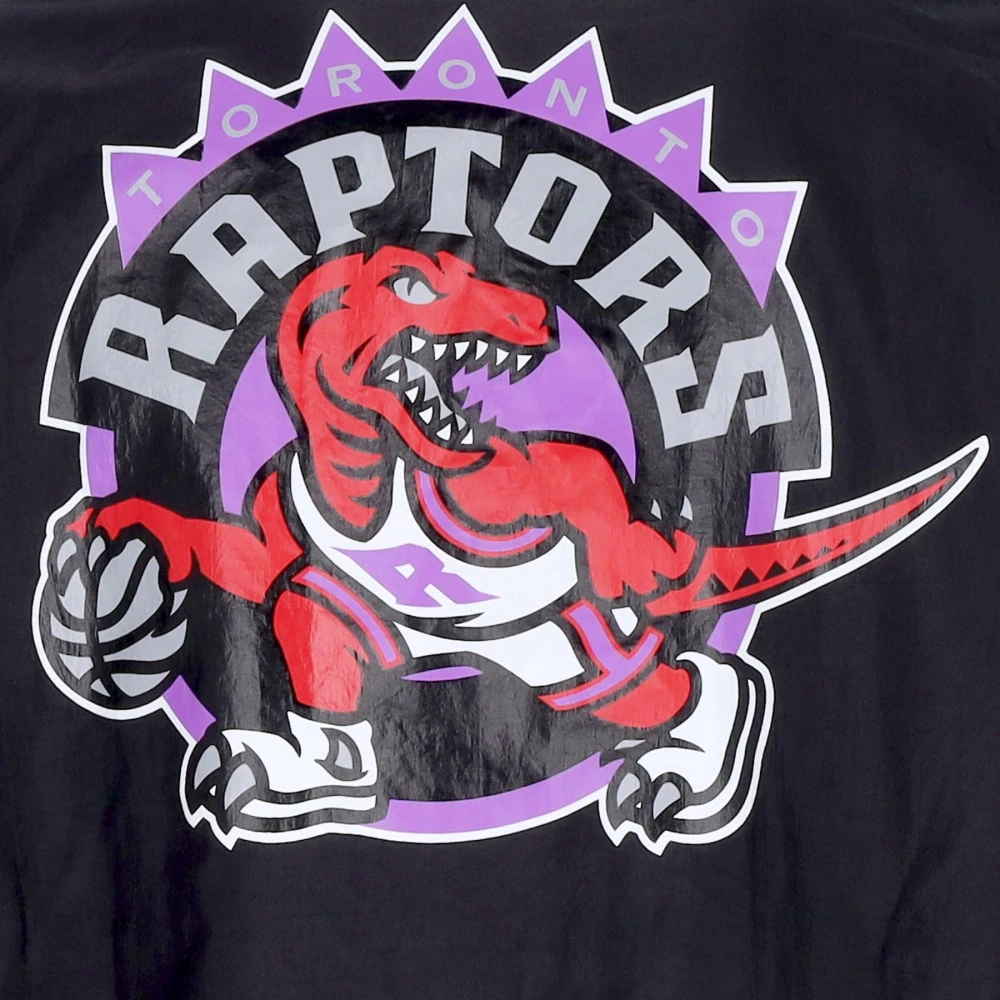 Mitchell & Ness Toronto Raptors Windbreaker NBA Full Zip Black Heren