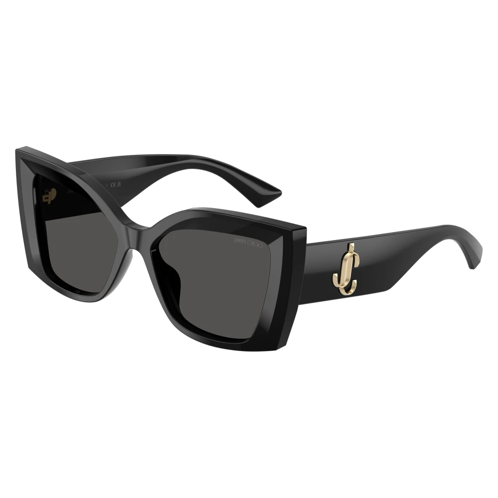 Jimmy Choo Grey Woman Jc5074u 500087 Sunglasses Acetate Black Butterfly Normal - Image 2