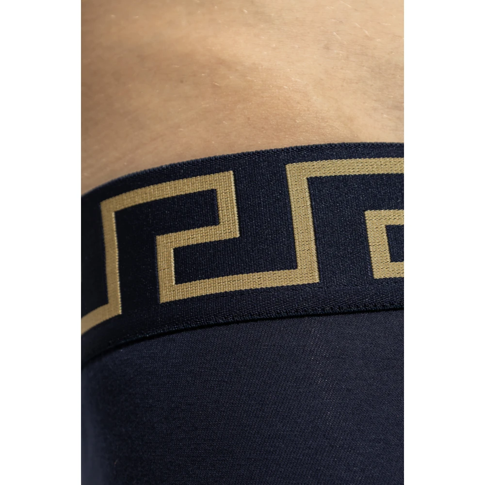 Versace Katoenen boxershorts Blue Heren