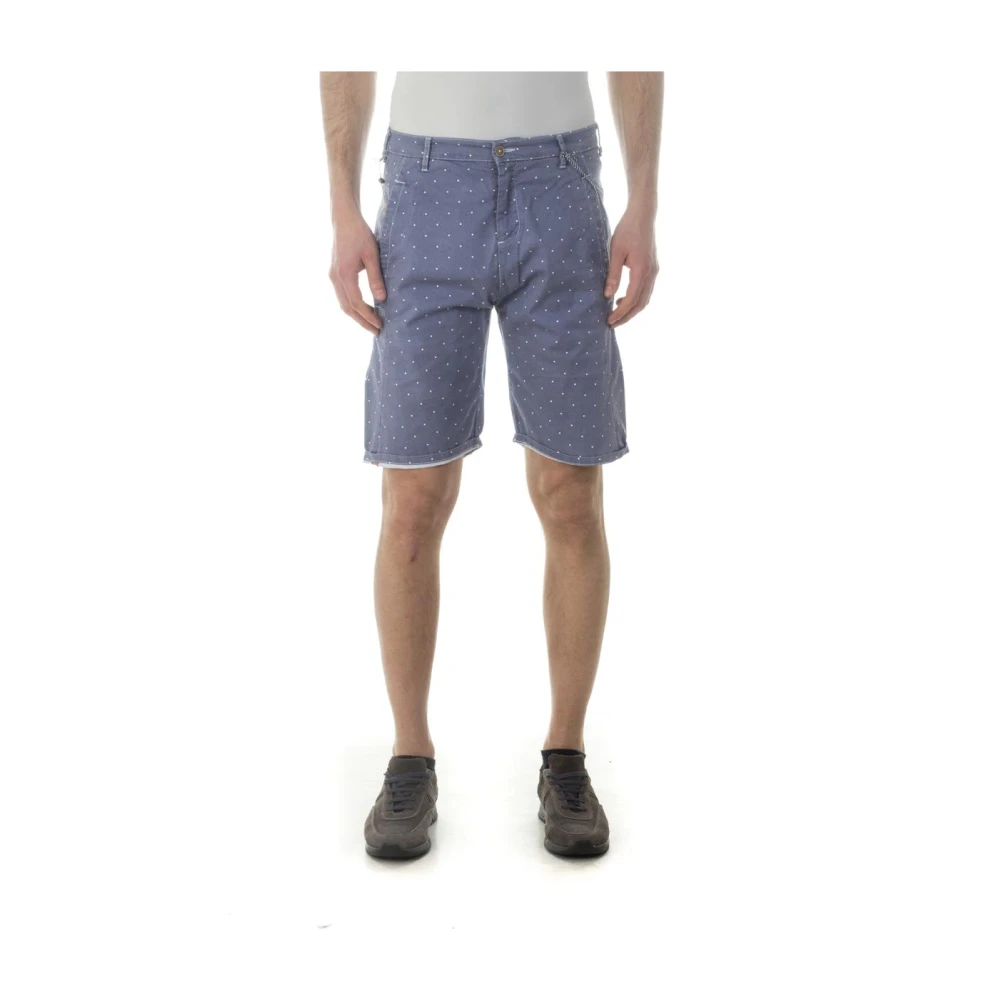 Daniele Alessandrini Multicolor Casual Shorts, Male, W30, Short