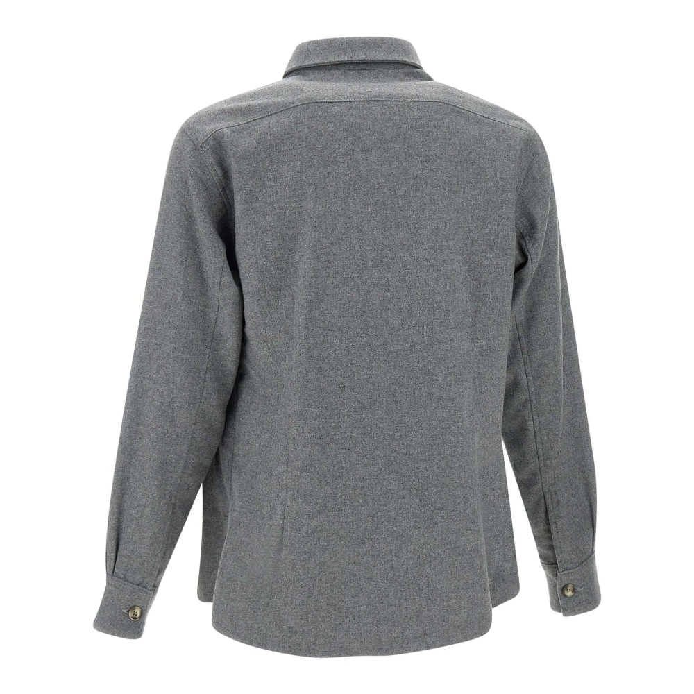 Re-Hash Mannen wol-mix Vanni jas grijs Gray Heren