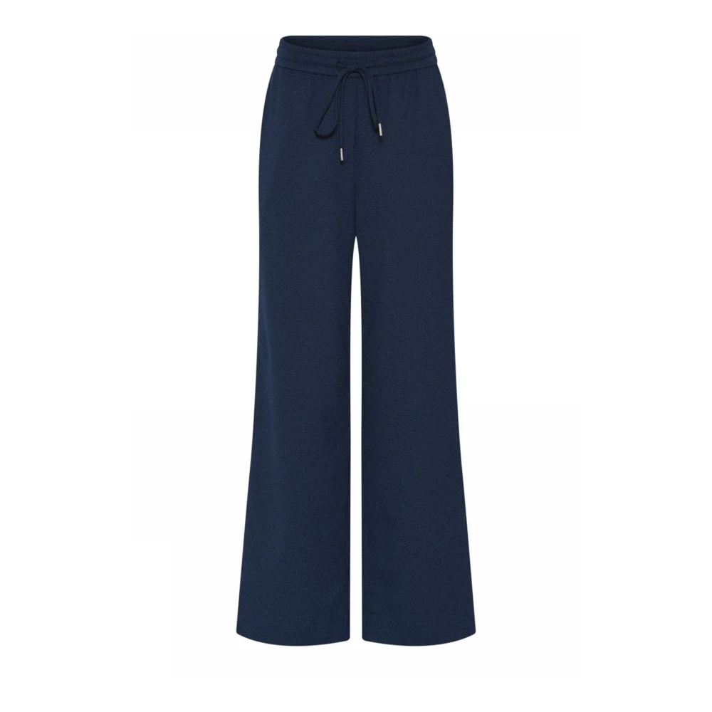 Gustav Women's Blue Wide Trousers - Wide Trousers - 3XL - Trousers
