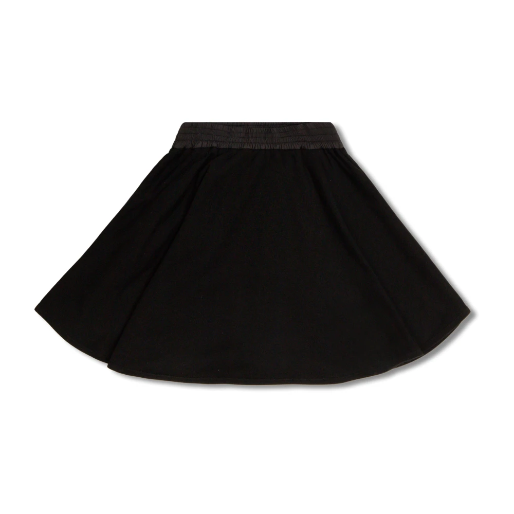 Moncler Unisex Kids Black Kids Skirts, 6 Y, Short Skirt