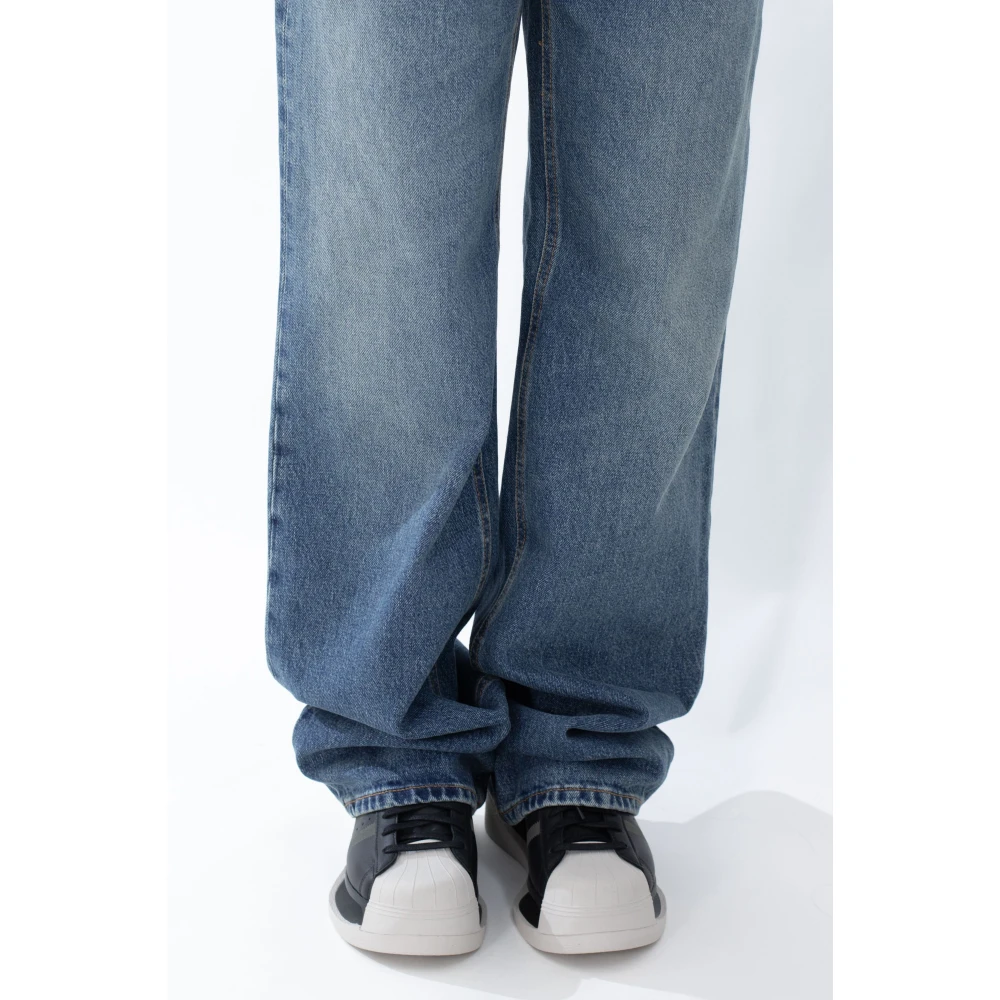 Haikure Blauwe Rechte Jeans Blue Dames