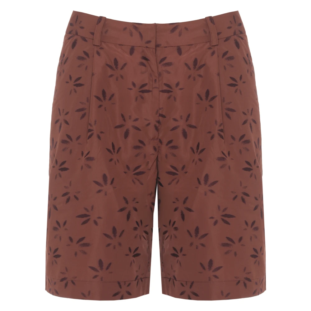 K-Way Donna Marrone Pantaloncini, L, New,