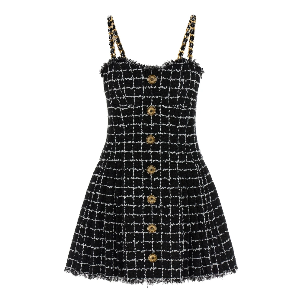 Balmain Women's Black Dresses
