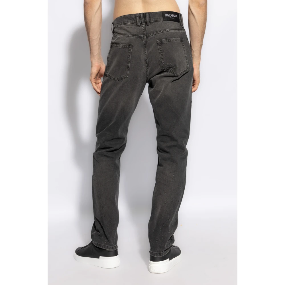 Balmain regular-fit jeans Gray Heren