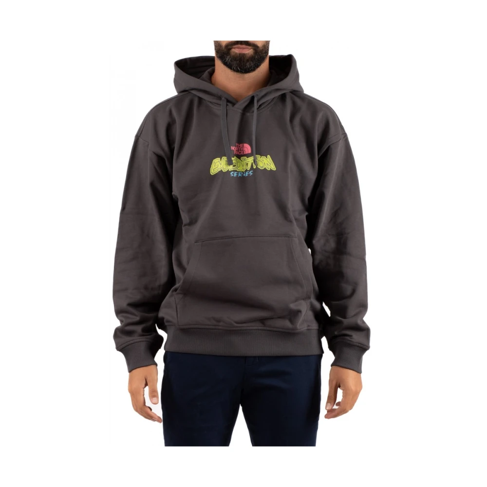 The North Face Men's Gray Long Sleeve Training Tops, S, Maglia