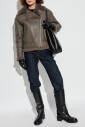 shearling-jas