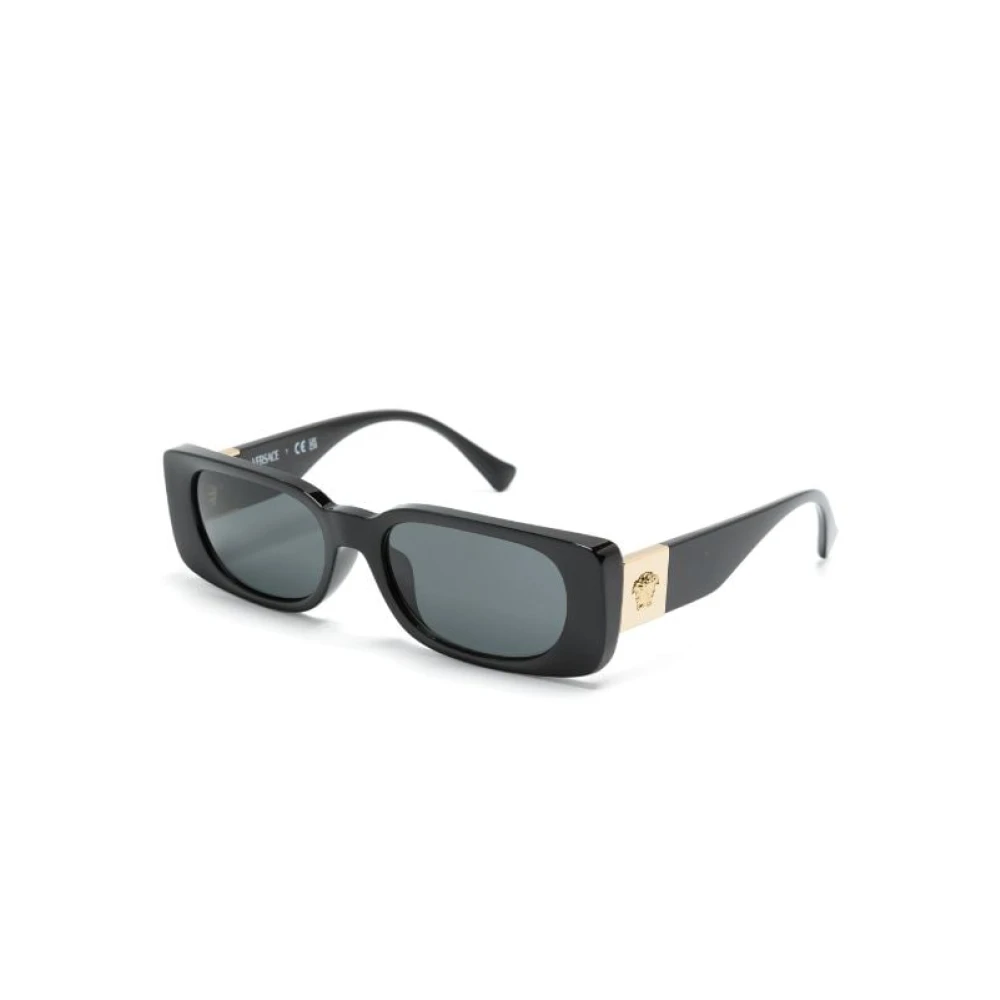 Versace Unisex Black Vk4003u Gb187 Sunglasses Medium