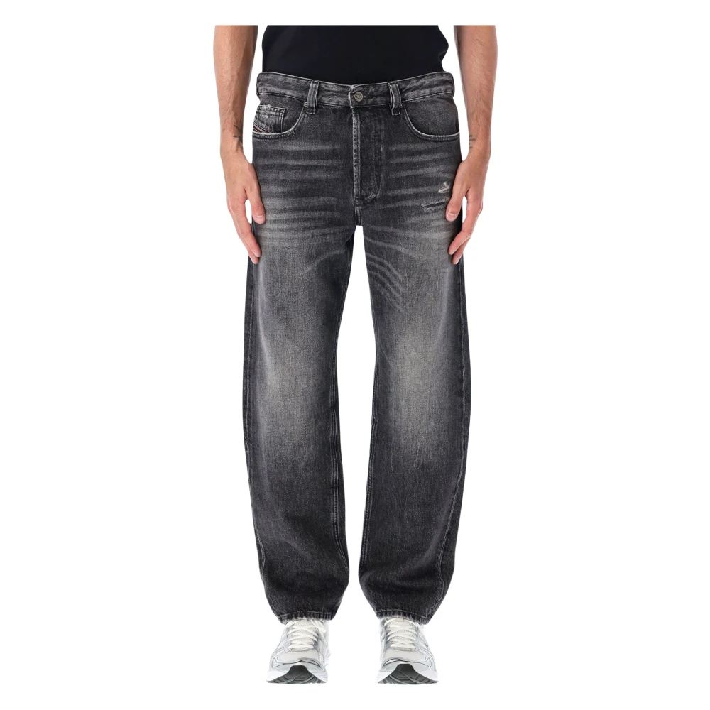 Diesel Hombre Negro Vaqueros, Talla: W30