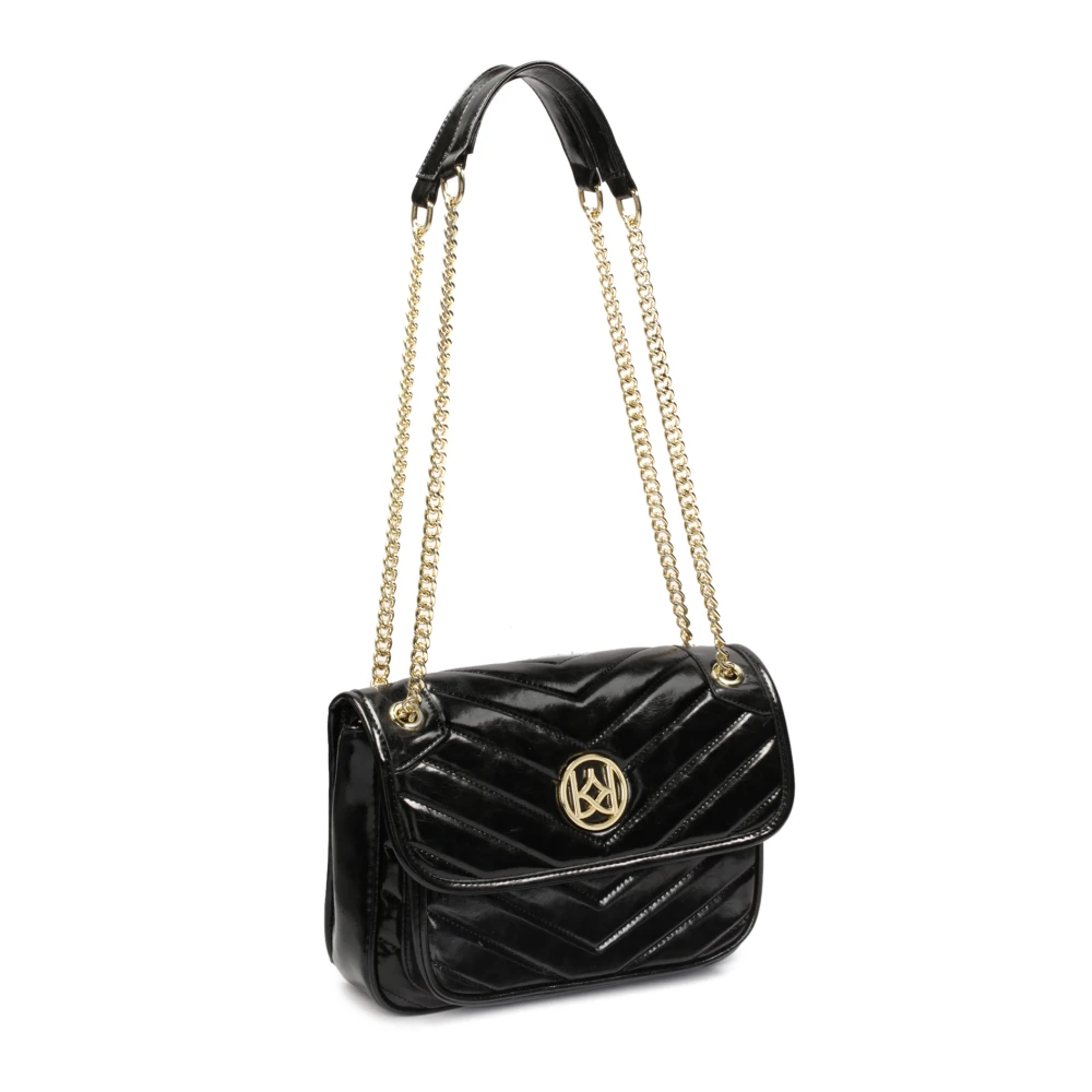 Kazar Zwarte kettinghandtas Black Dames