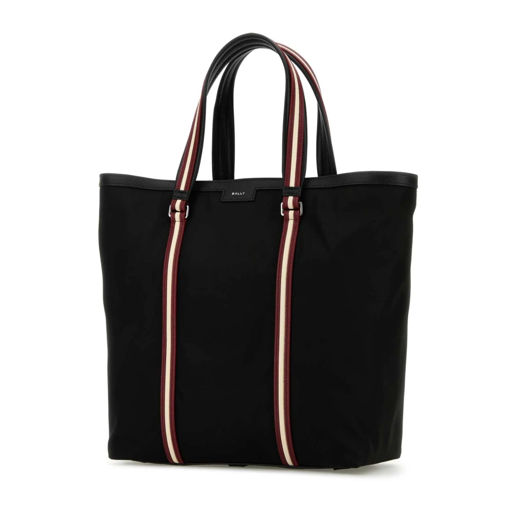 Bally Canvas Code Shopping Tas Black Heren