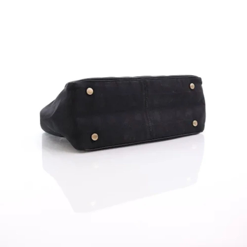 Chanel Vintage Pre-owned Nylon chanel-bags Black Dames