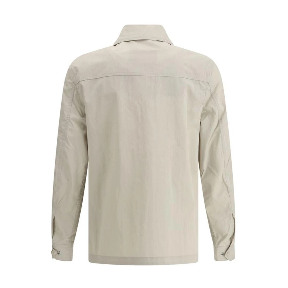 Belstaff Stijlvolle functionele jas met meerdere zakken Beige Heren
