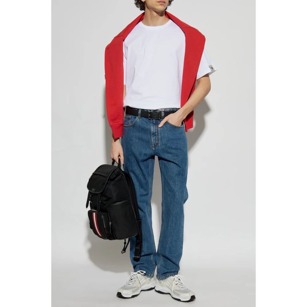 Bally Tapered Leg Jeans Blue Heren