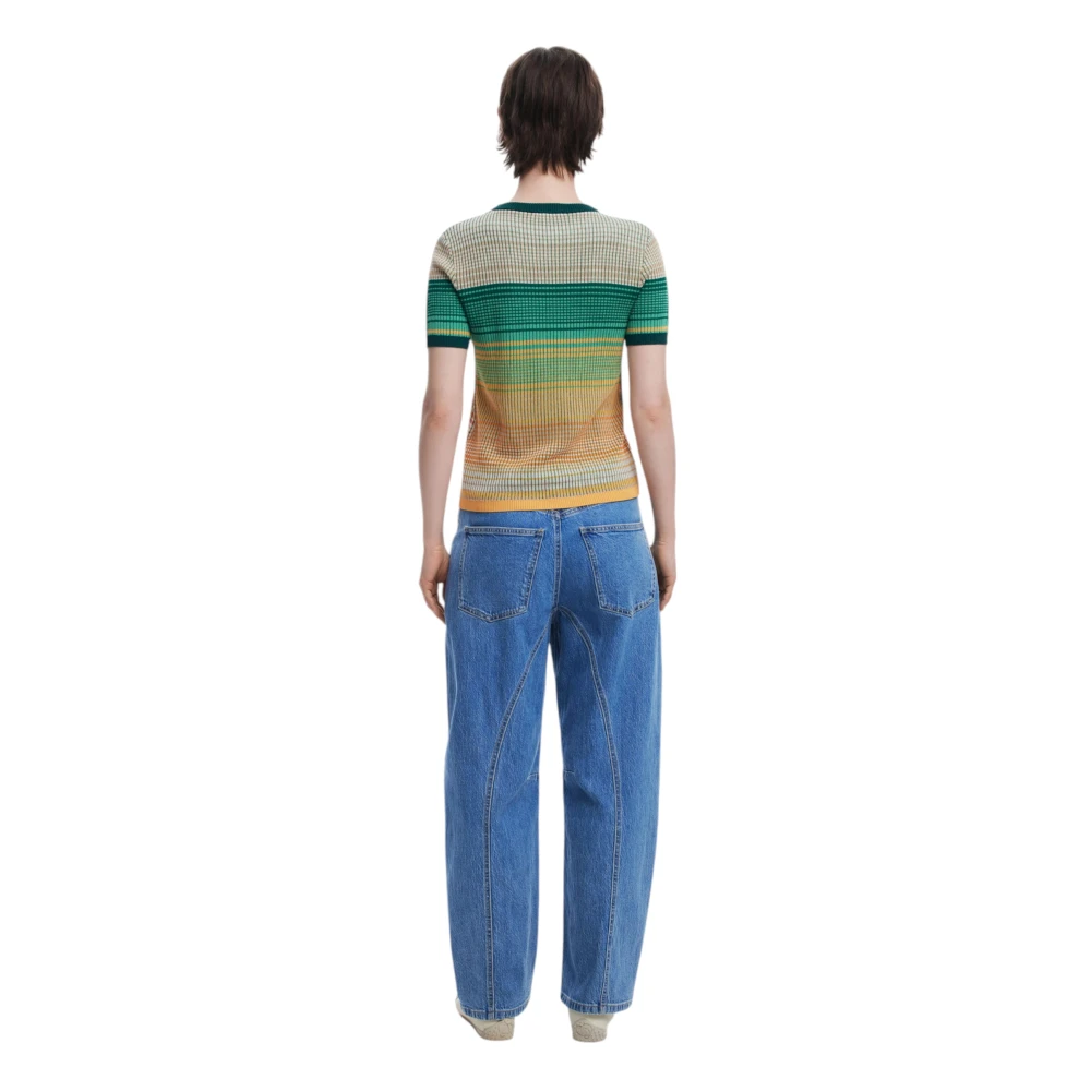Desigual Korte mouwen T-shirt collectie Multicolor Dames