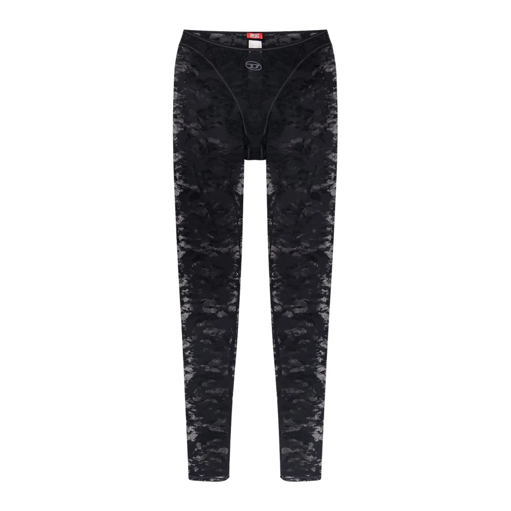 Diesel Women's Black Trousers Claire-Utlt - Leggings - S - Trousers