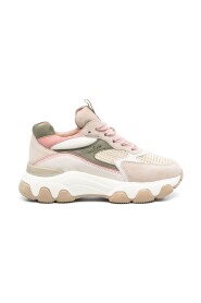 Farbblock Low-Top Sneakers