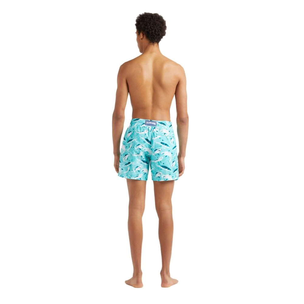 Vilebrequin Ultralichte en opvouwbare zwemshorts voor heren Blue Heren