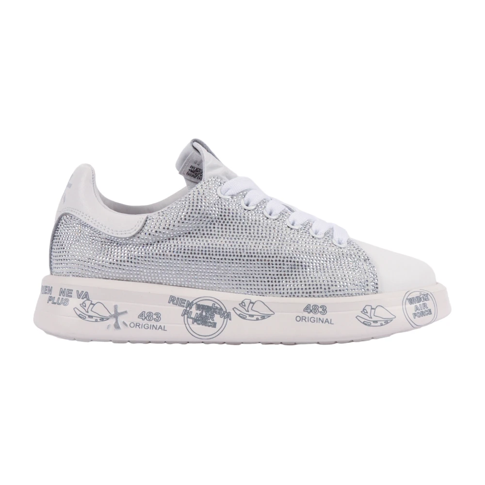 Premiata Belle Sneakers Dames Schoenen Wit