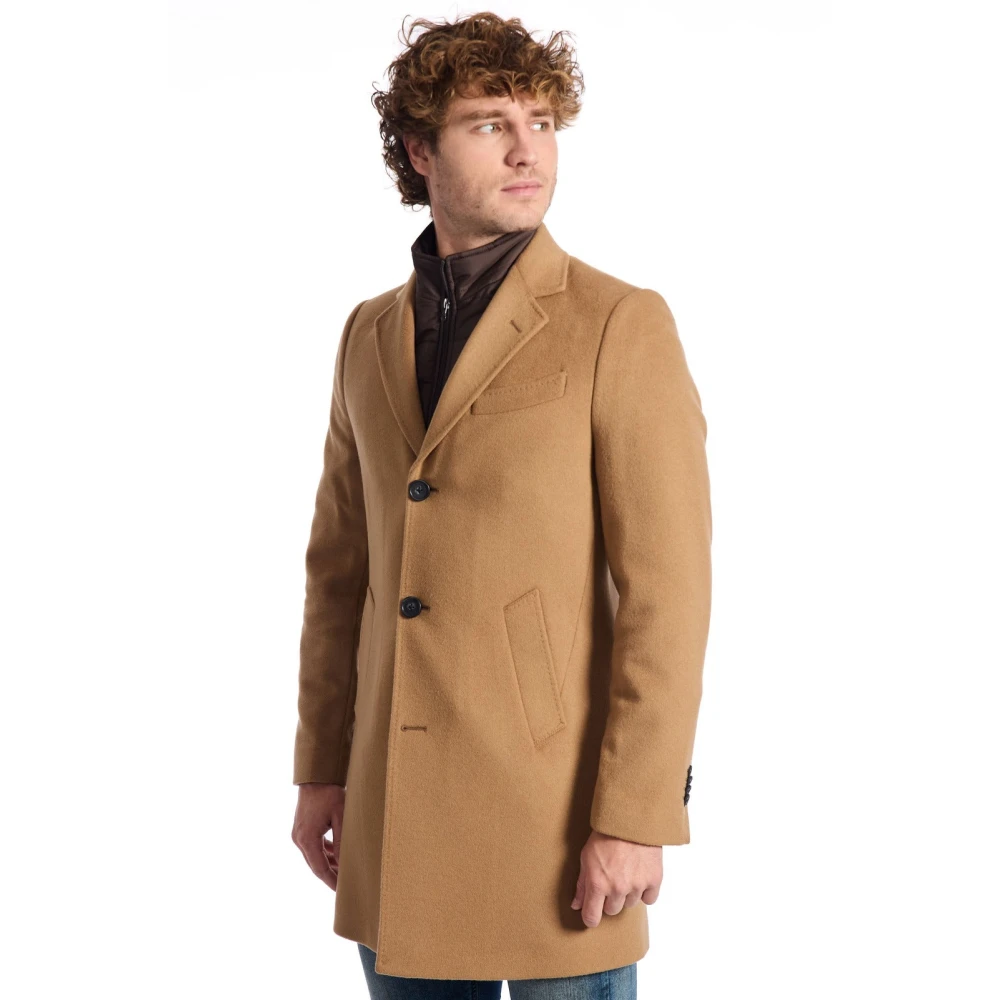Baldinini Kleding Jassen Beige Heren