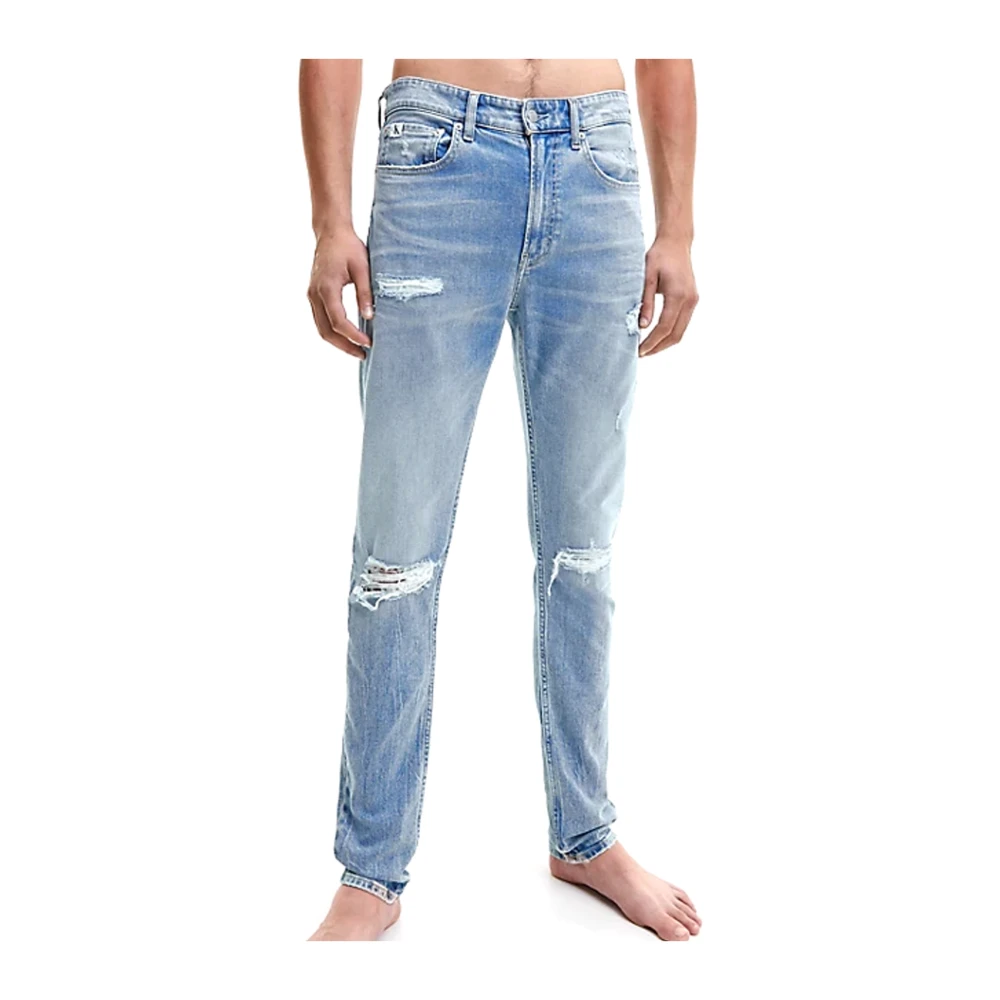 Calvin Klein Tapered Fit Eco-Vriendelijke Jeans Blue Heren